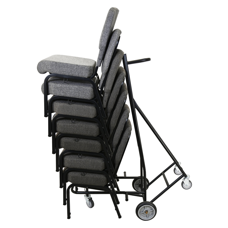 5 Wheel Cart With Chairs Loaded