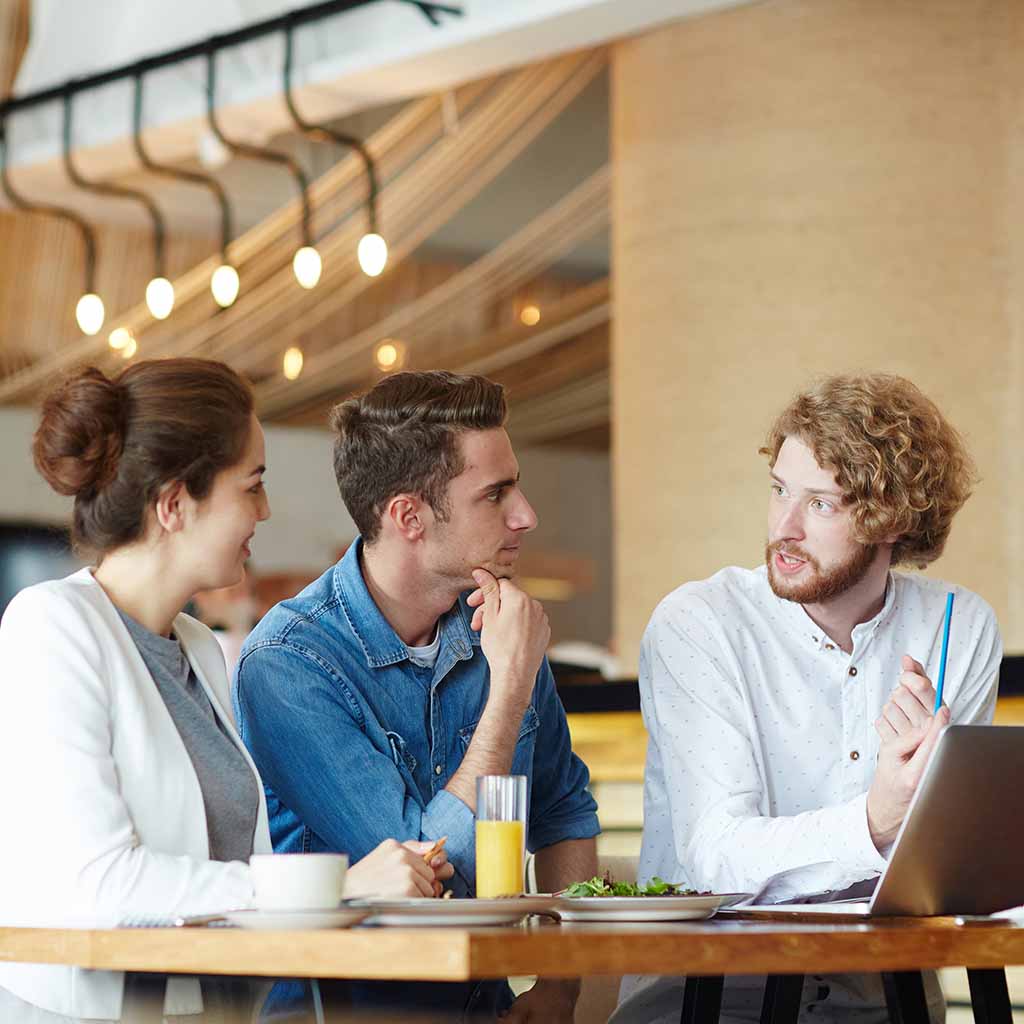 People meeting together to plan