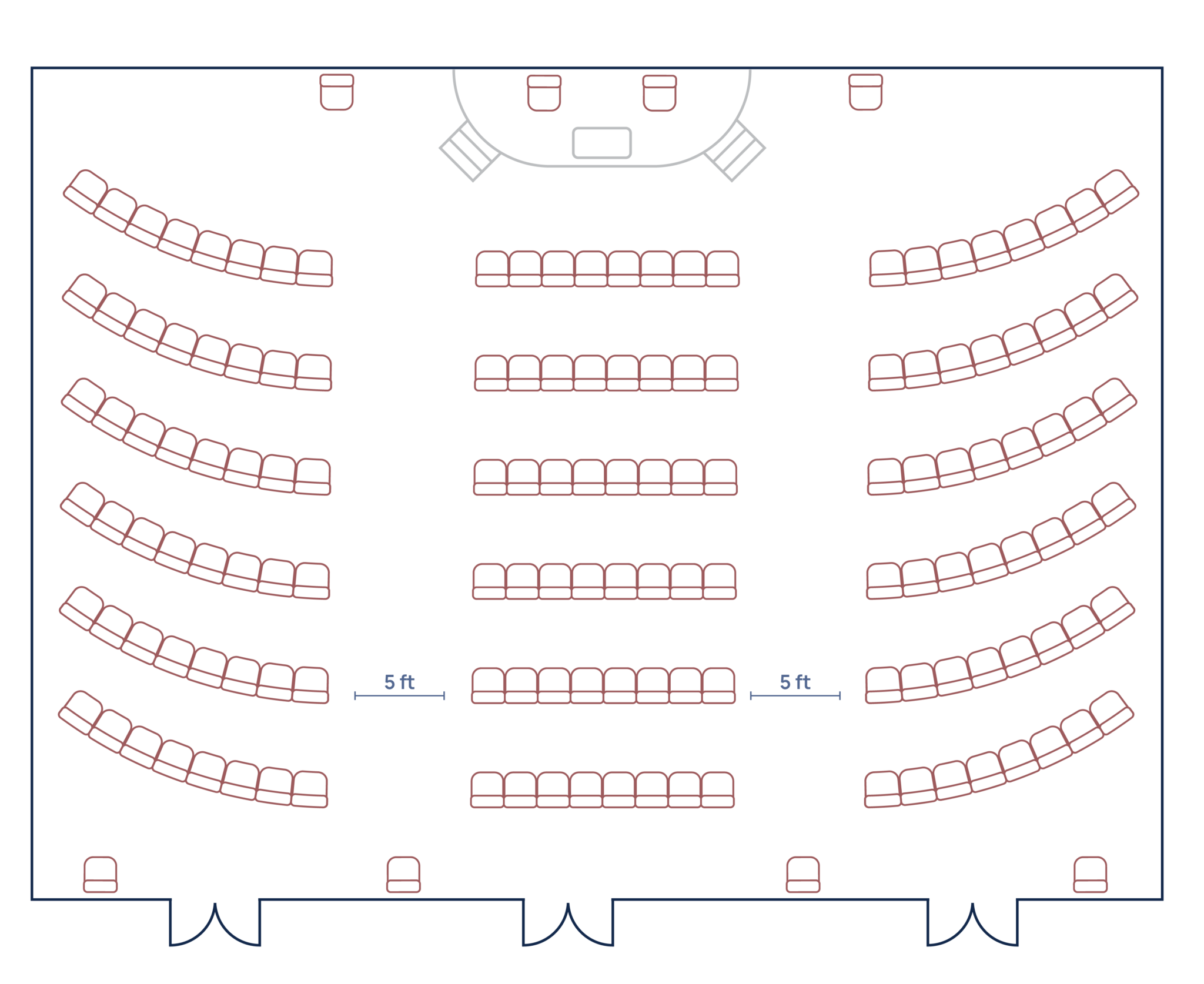 How to Calculate Seating Capacity for a Church | Bertolini Direct