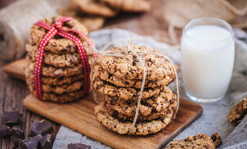 Biscotti ad una vendita di dolci