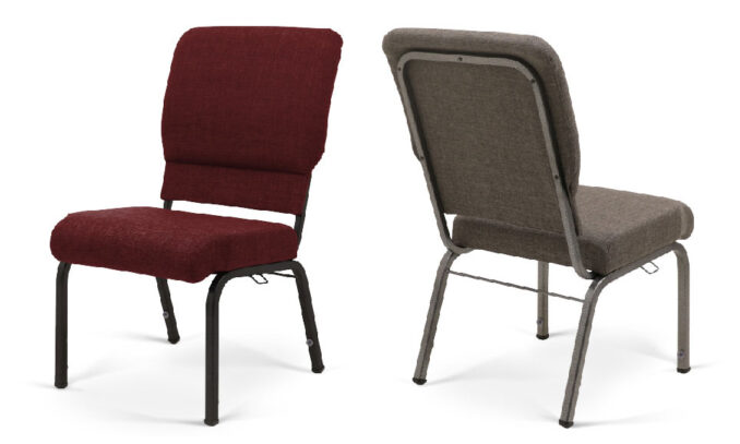 Immagine fronte e retro delle sedie Essentials