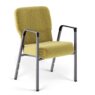 Impressions Church Chair with Arms front 45 angle