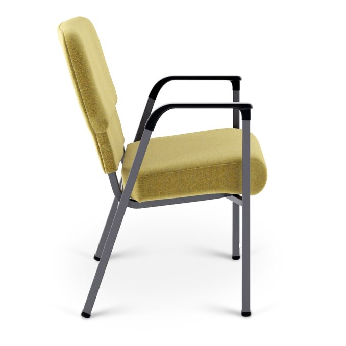 Impressions Church Chair with Arms side angle