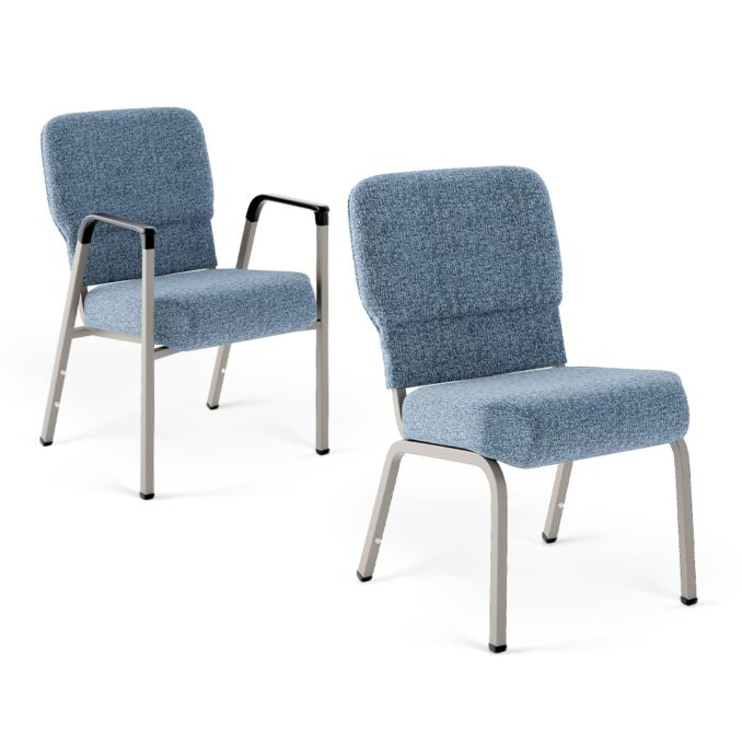 Chaise d'église Impressions avec et sans accoudoirs