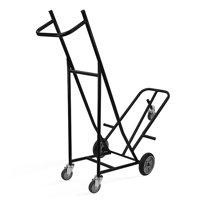 Chariot robuste pour chaise à 5 roues