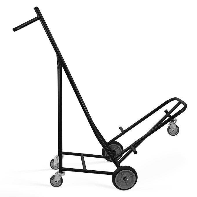 Chariot robuste pour chaise à 5 roues