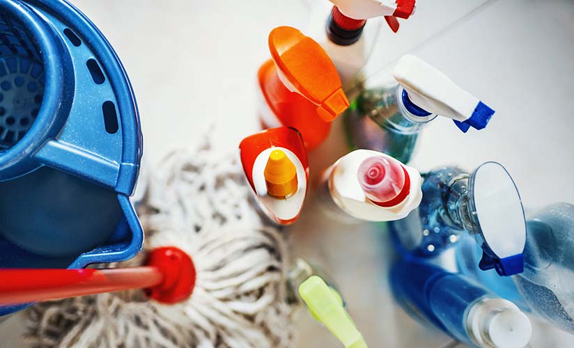 Lifestyle of cleaning products