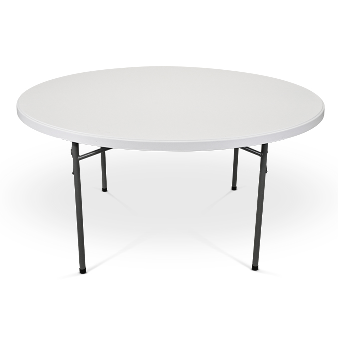 Brisa round table 60 inch side angle