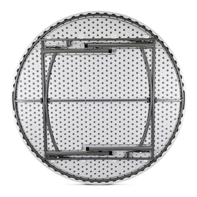 Brisa round table 72 inch underside