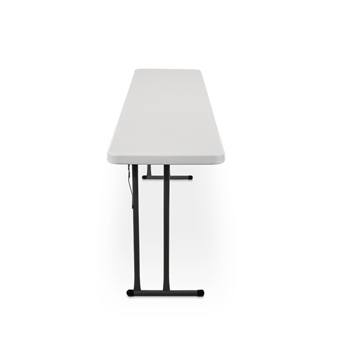 Brisa rectangle table 18x72 edge view