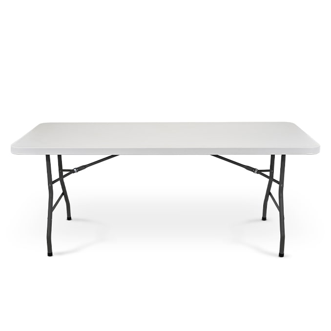 Brisa rectangle 30x72 table side view