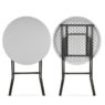 Brisa cocktail table folded view