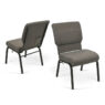 Front and back angles of the Essentials V2 Church Chair